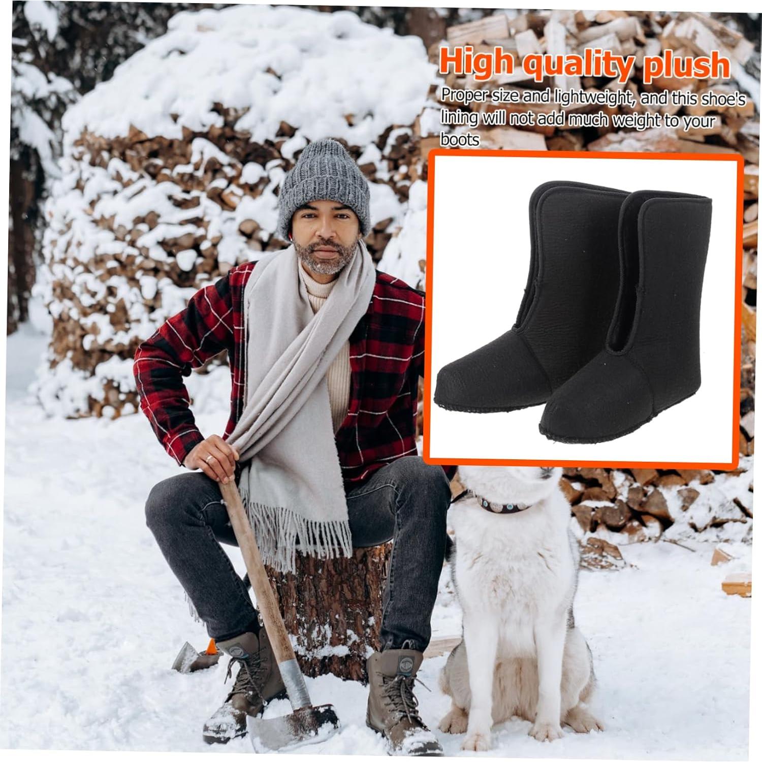Calcetines Térmicos para Botas de Invierno Toddmomy - Forro Cálido