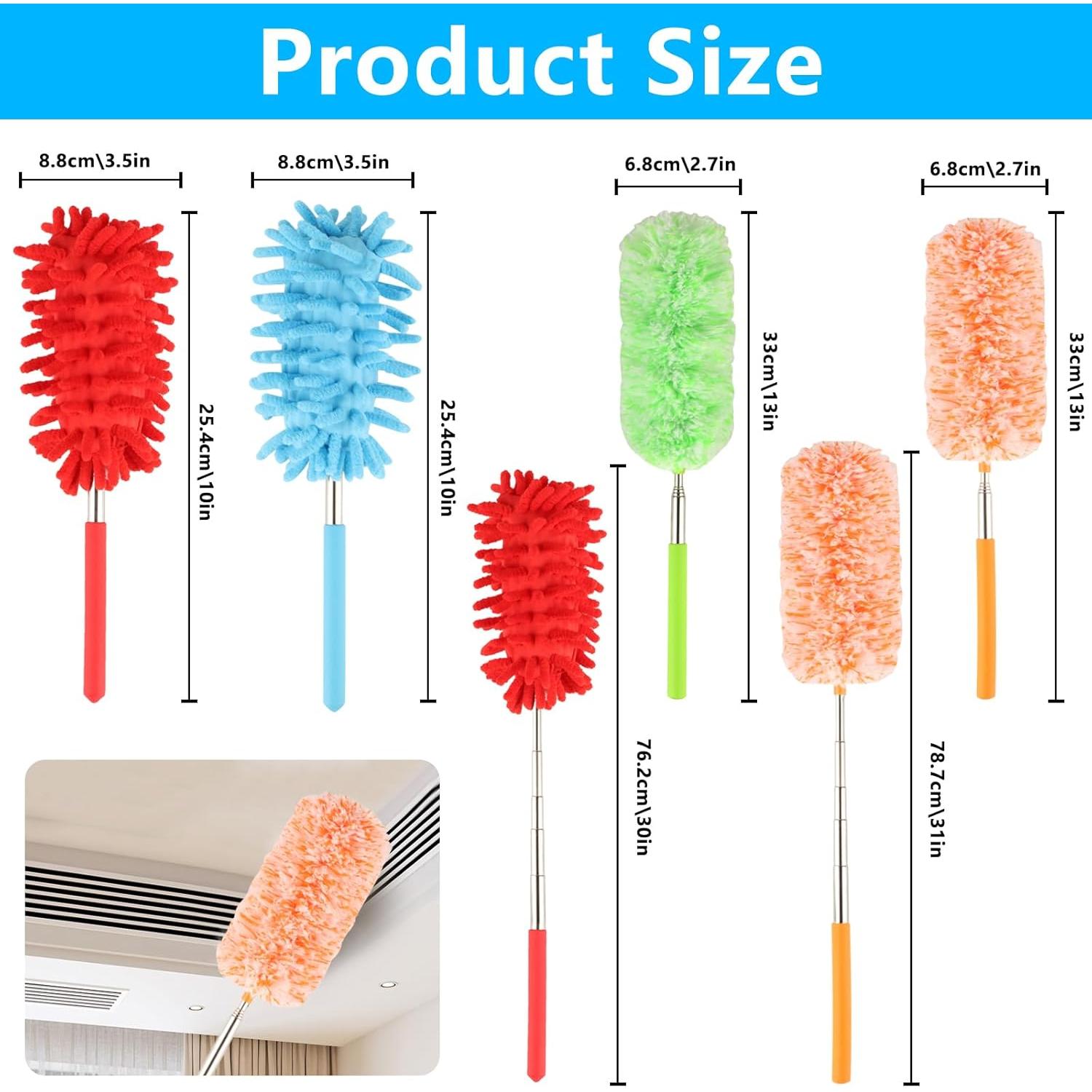 Plumero Extensible MUZHUPGUZ de Microfibra 34 a 80 cm