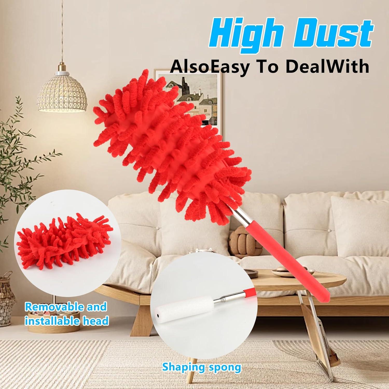 Plumero Extensible MUZHUPGUZ de Microfibra 34 a 80 cm