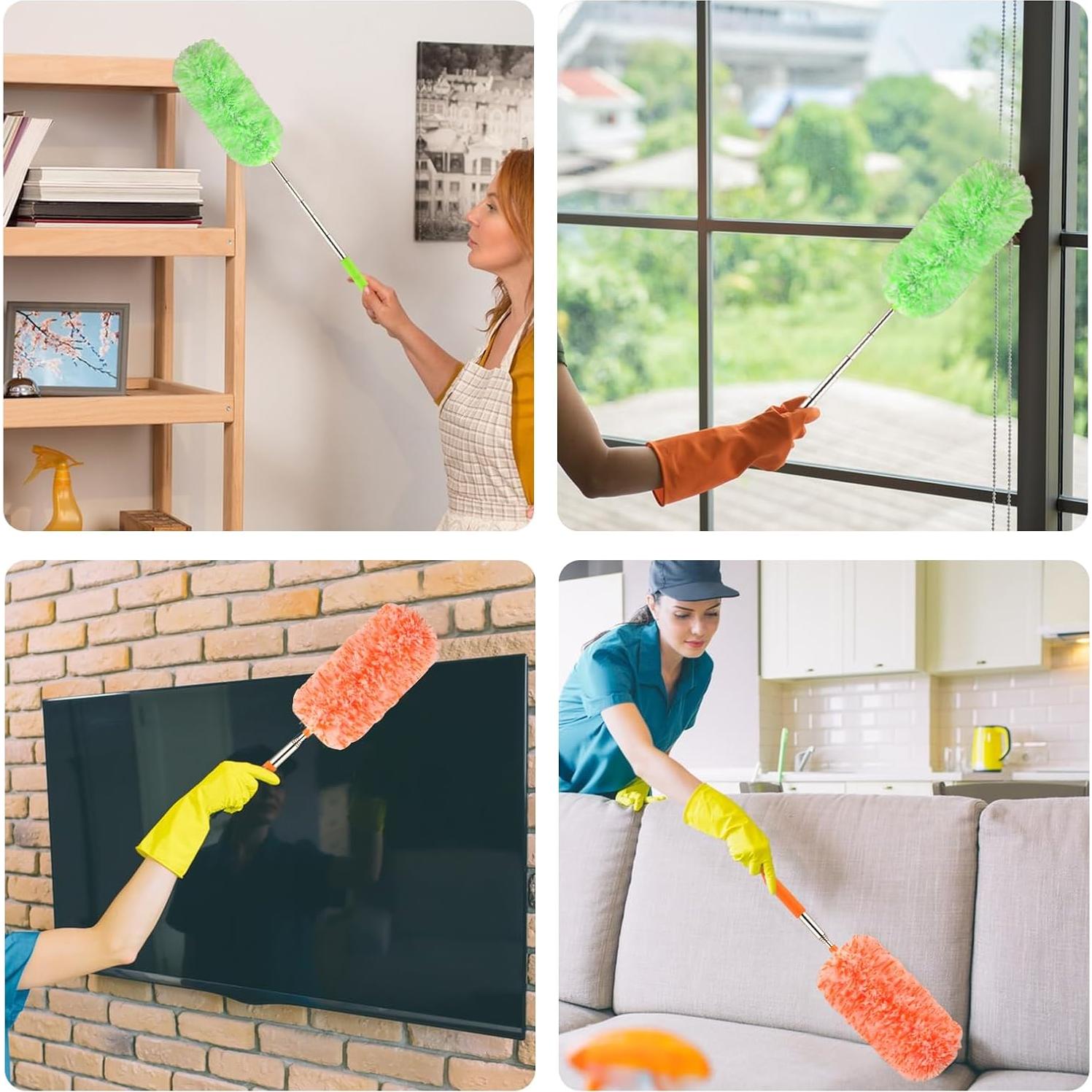 Plumero Extensible MUZHUPGUZ de Microfibra 34 a 80 cm