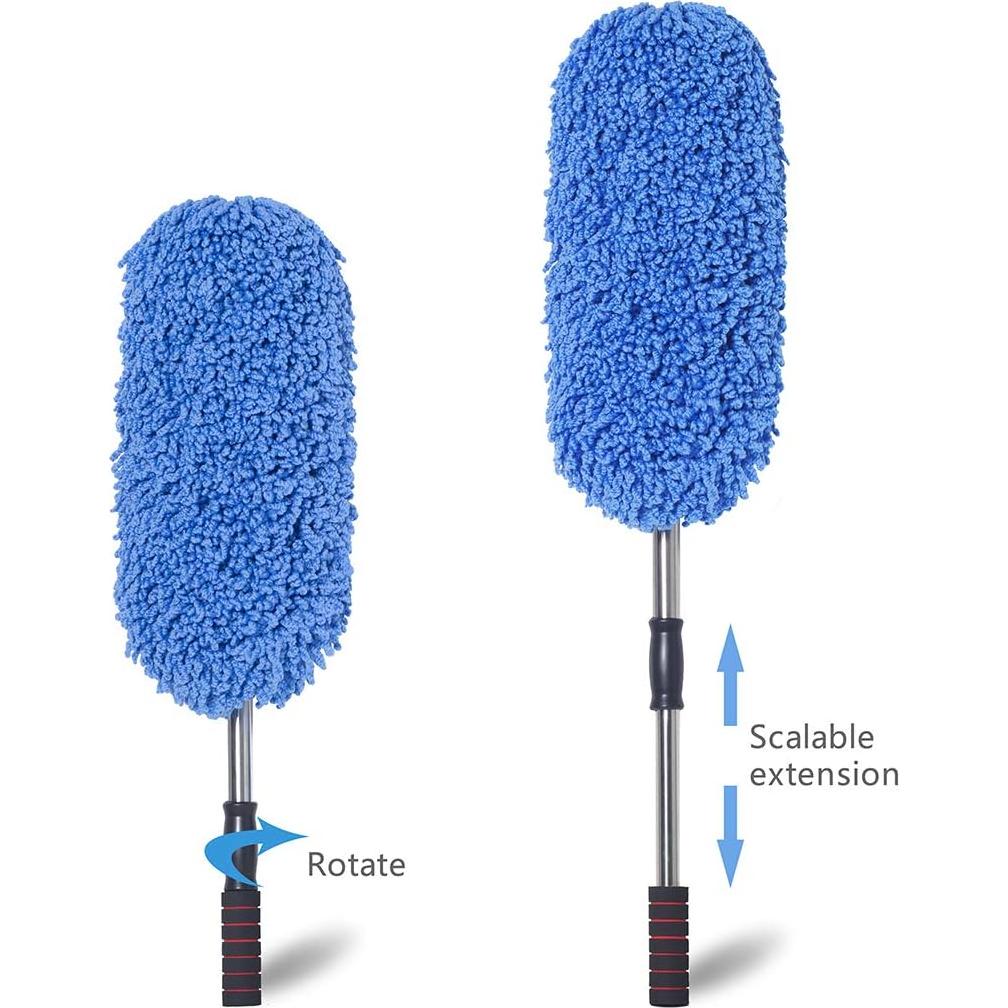 Plumero de Microfibra para Coche Loyakuu Extensible 71-86 cm