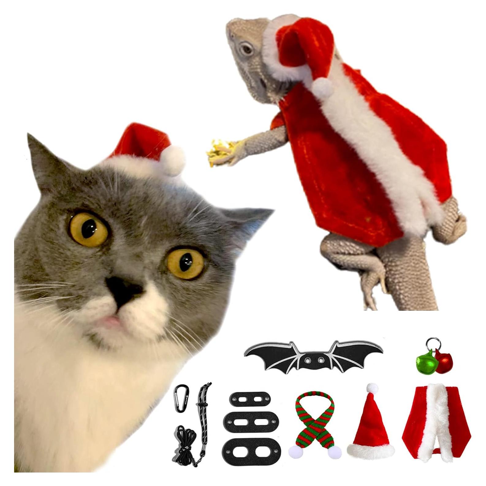 Disfraz Navideño para Reptiles Watfoon Pets - 10 Sombreros