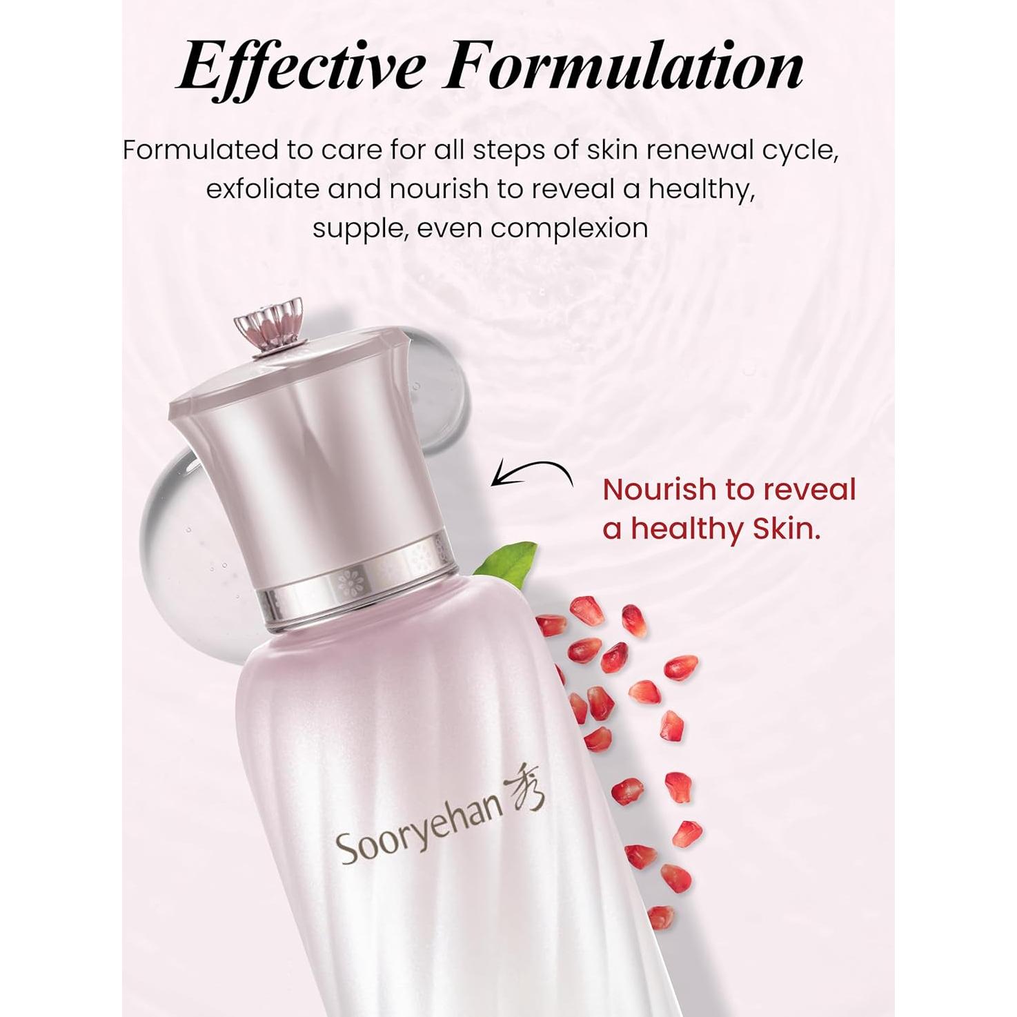 Conjunto Ampoule Granada Sooryehan 55 ml - Elasticidad y Tono Piel