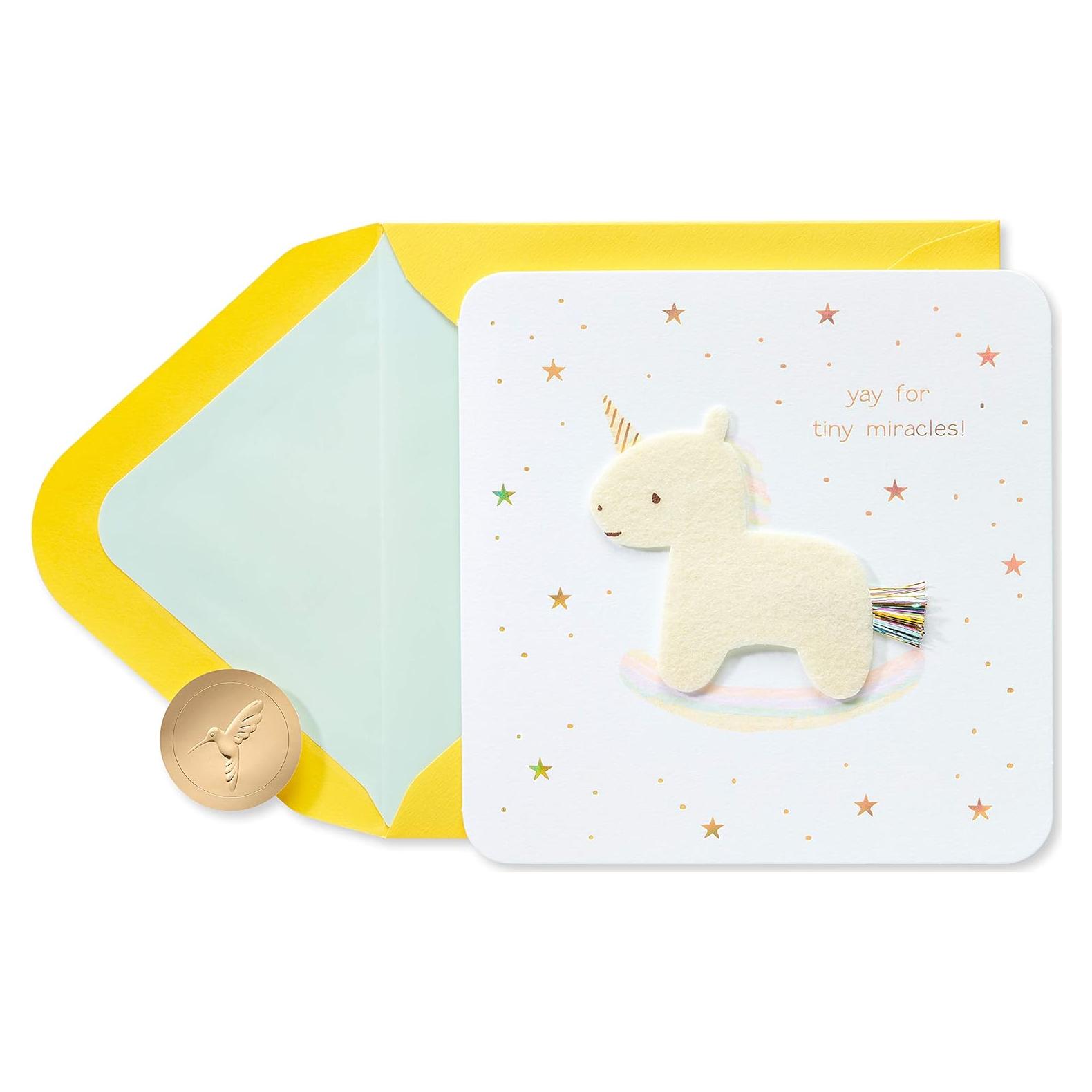 Tarjeta de Bebé Papyrus Momento Mágico 14.61x14.61cm