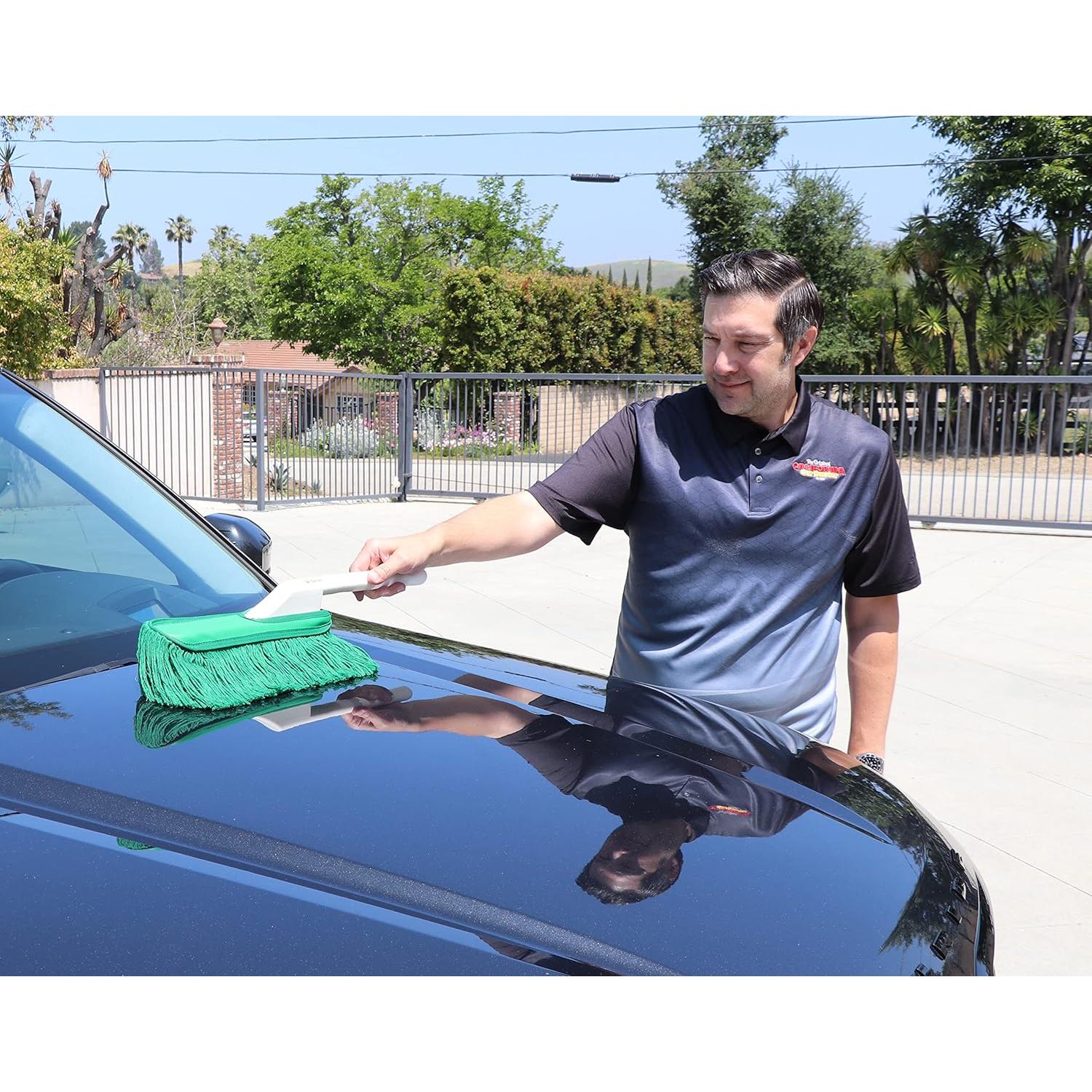 Combo de Detalle California Car Duster 62455 con Mop Verde