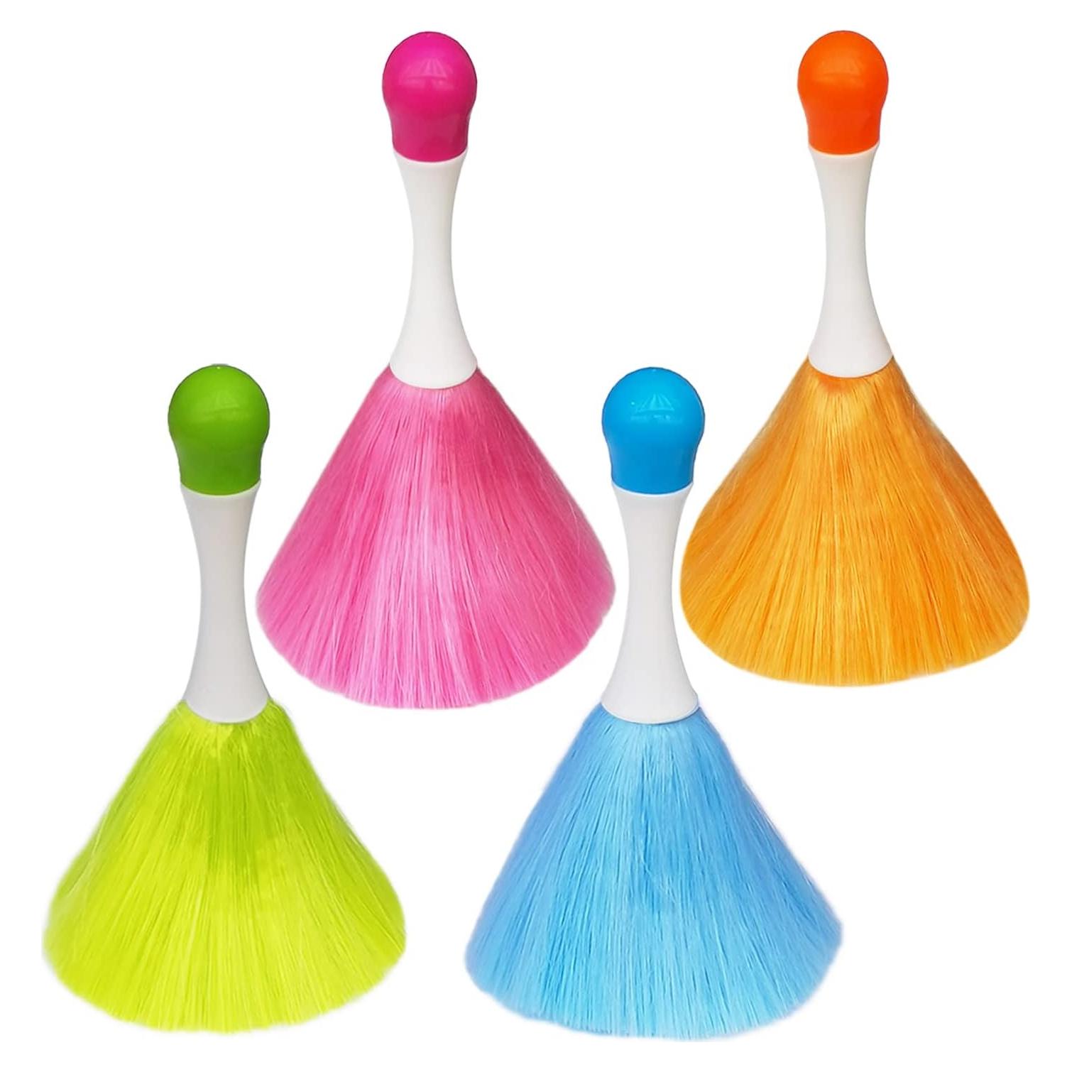 Paquete de 4 Agarraderas Plumero Microfibra HDongany 20.32 cm