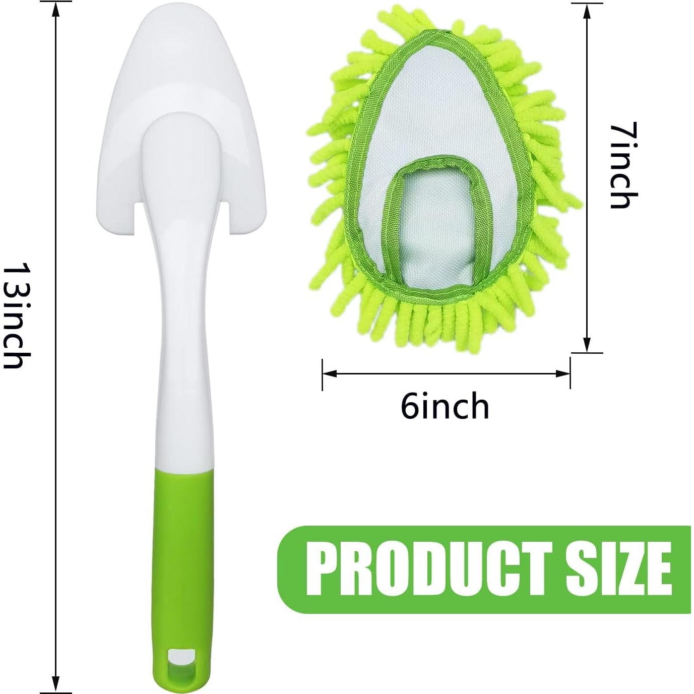 Plumero de Microfibra HSHTTKL 40.6 cm con 4 Paños Lavables