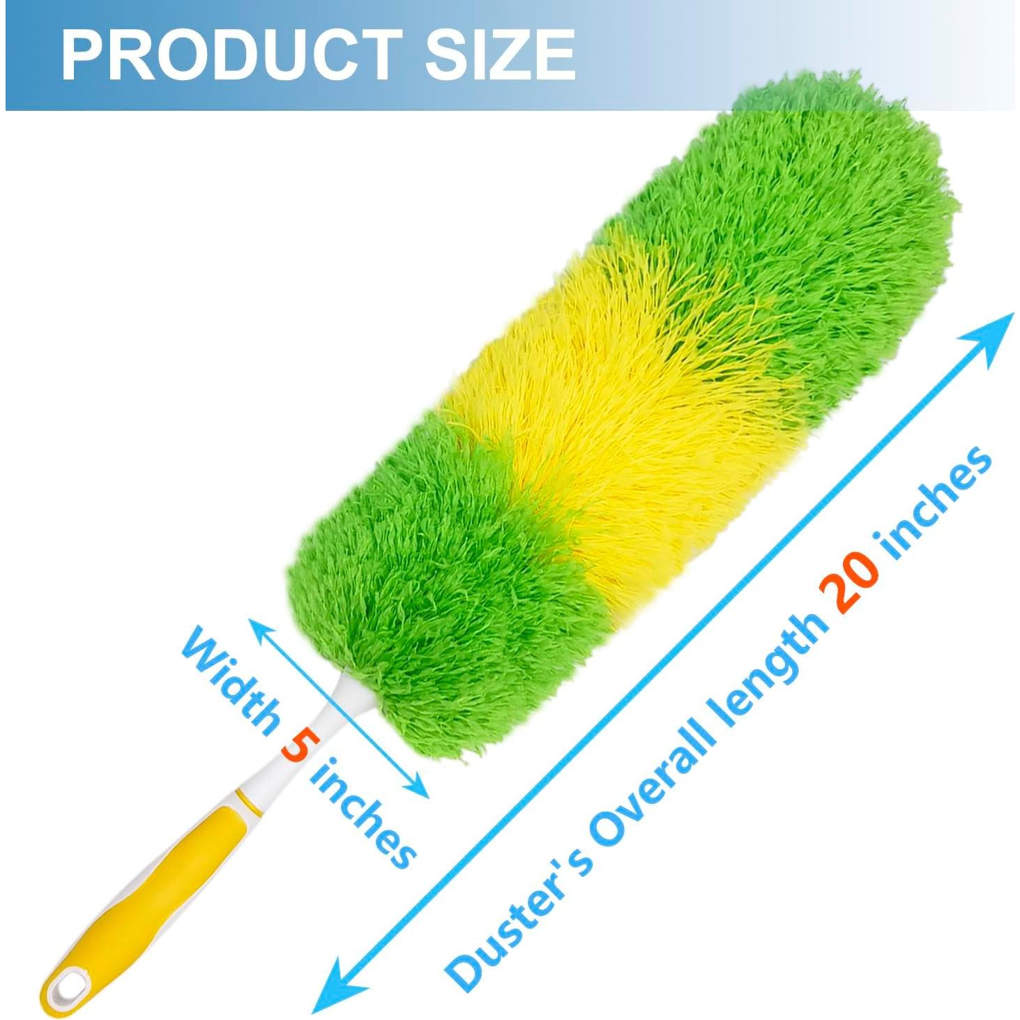 Paquete de 2 Plumeros de Microfibra HDongany 50.8 cm