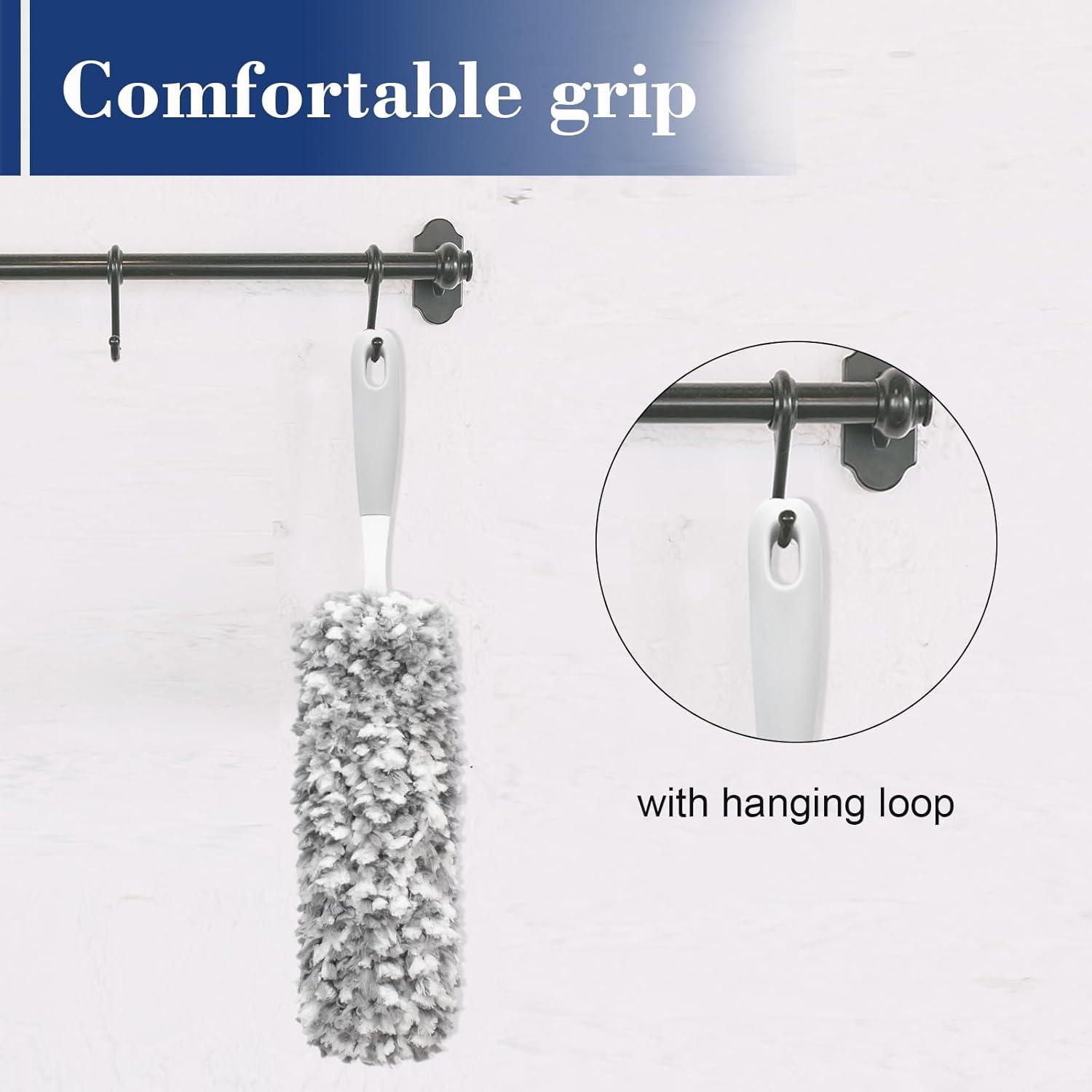 Plumero de Microfibra Bryquelin 45.72 cm Desmontable y Lavable