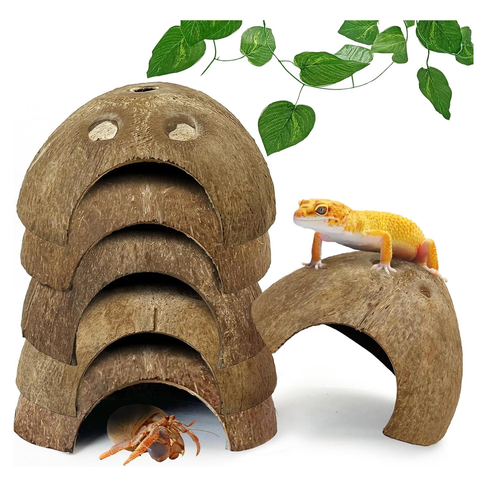 Juego de Escondites de Coco Natural Hamiledyi 7 Piezas