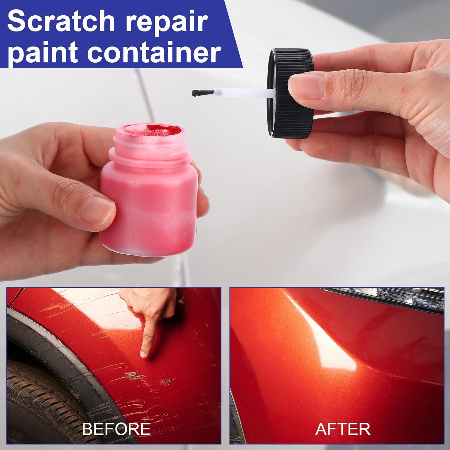 Maxcheck 60 Botellas Vacías de Pintura 30ml con Cepillo