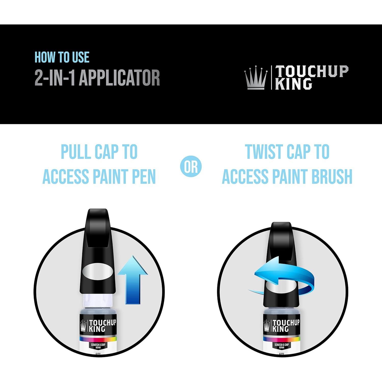 Pincel de Pintura Touch Up King 22.18 ml Metálico Magnético