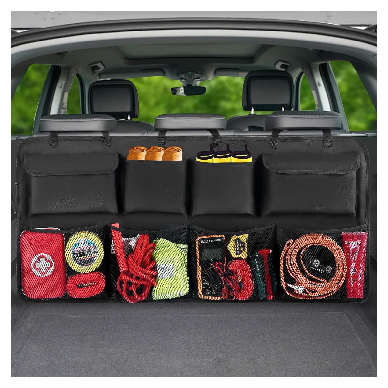 Organizador de Maletero Snuopfy GB8 Negro 10L 8 Bolsillos