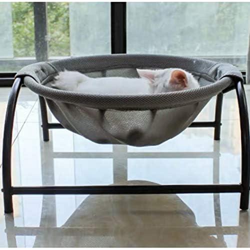 Cama Hamaca para Gato JUNSPOW 42.9x42.9cm Lavable Gris