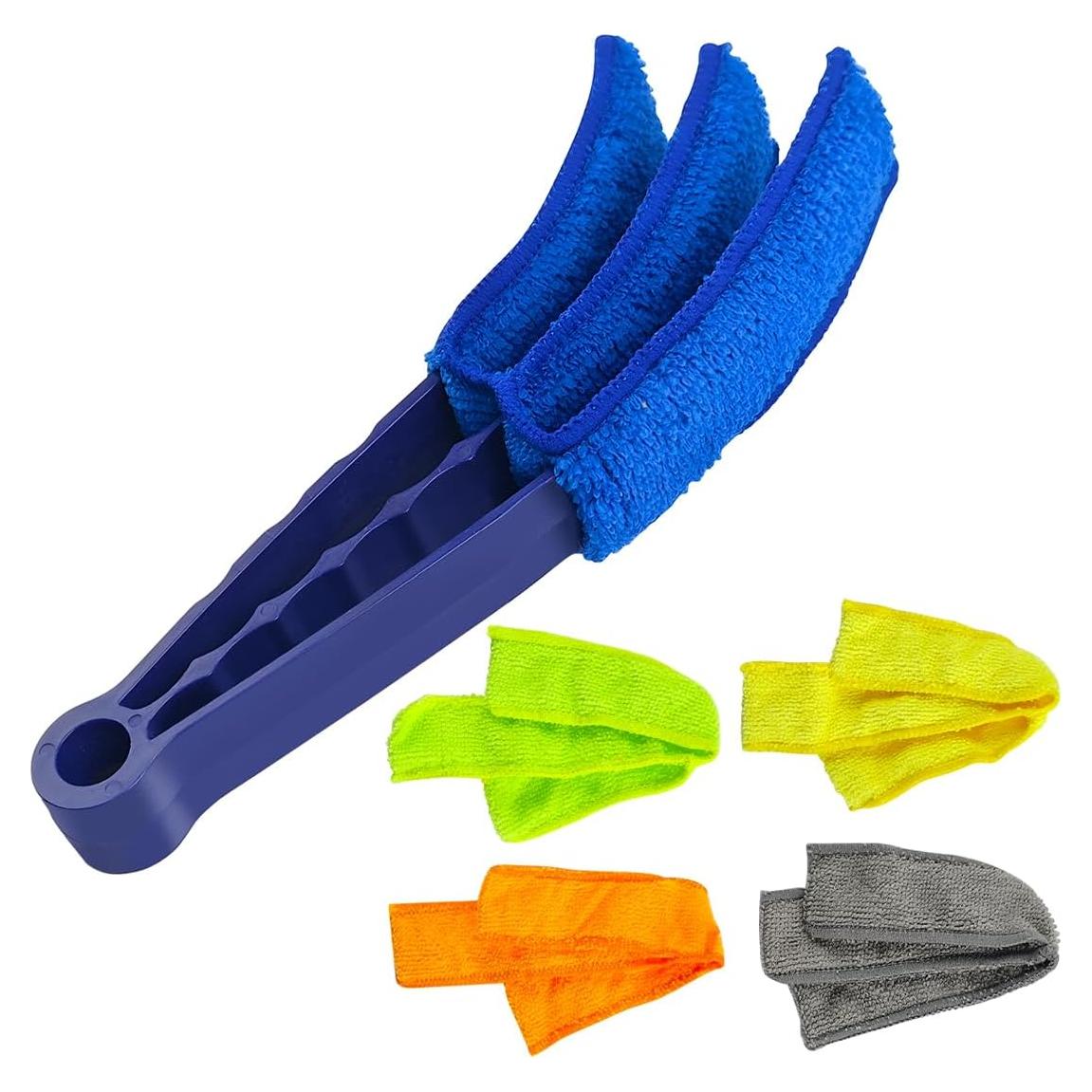 Limpiador de Ventilación de Auto KHGUZ con 5 Mangas Microfibra