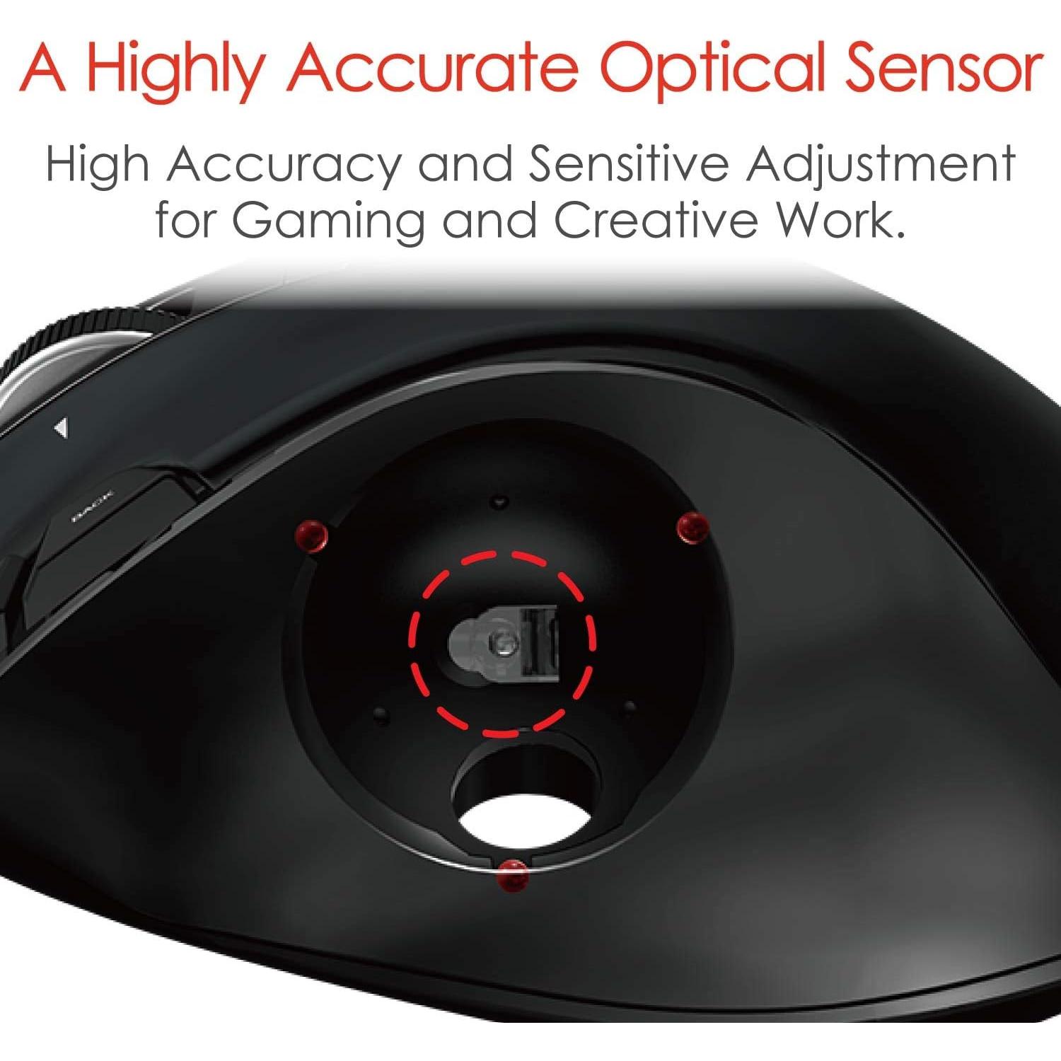 Ratón Trackball ELECOM M-XT3URBK Ergonómico con Cable