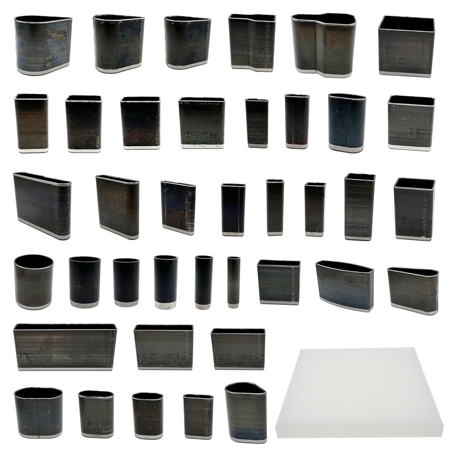 Juego de Punch de Agujeros de Cuero 40 PCS JiaMai US