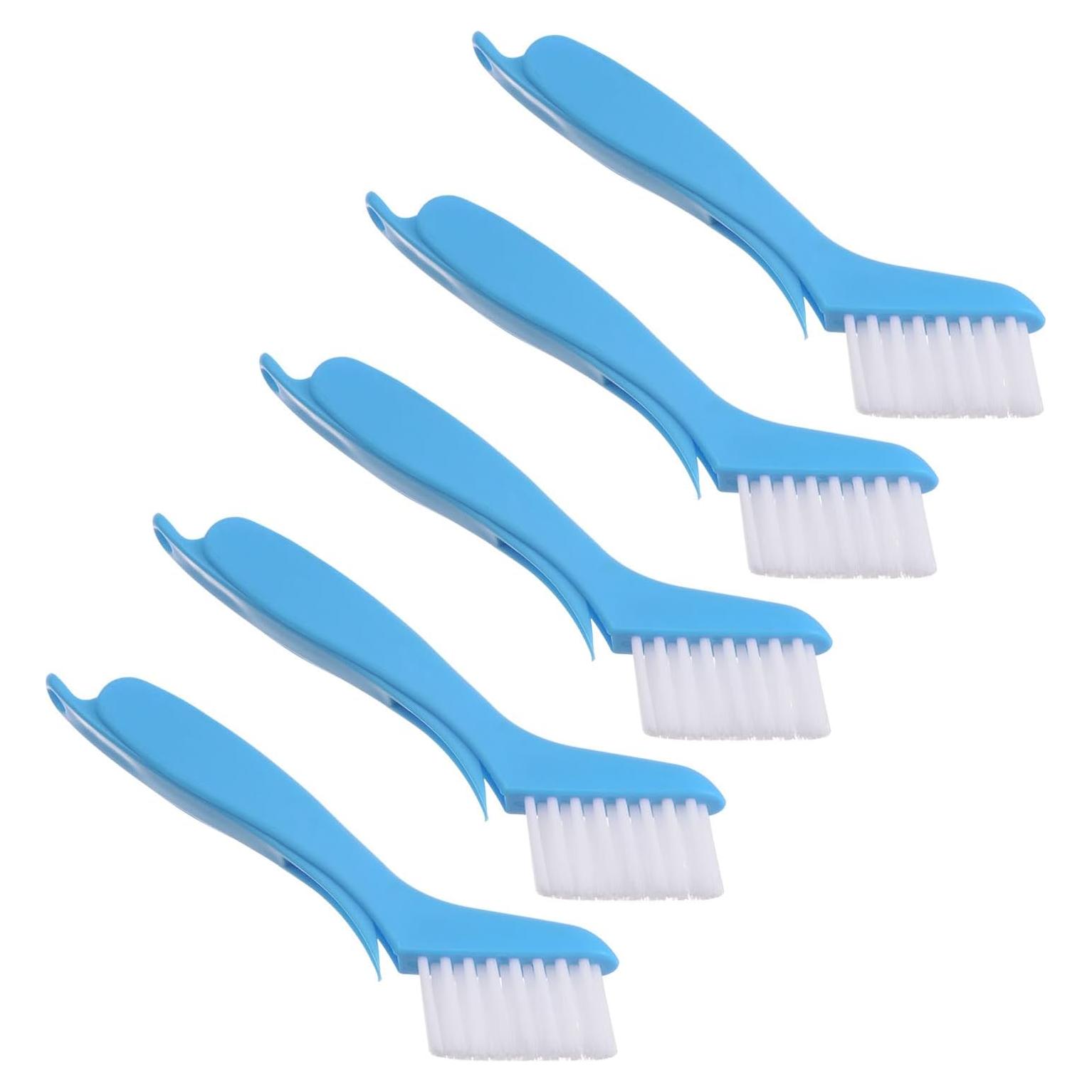 PATIKIL Mini Limpiador Duster Plegable 5 Pcs Azul