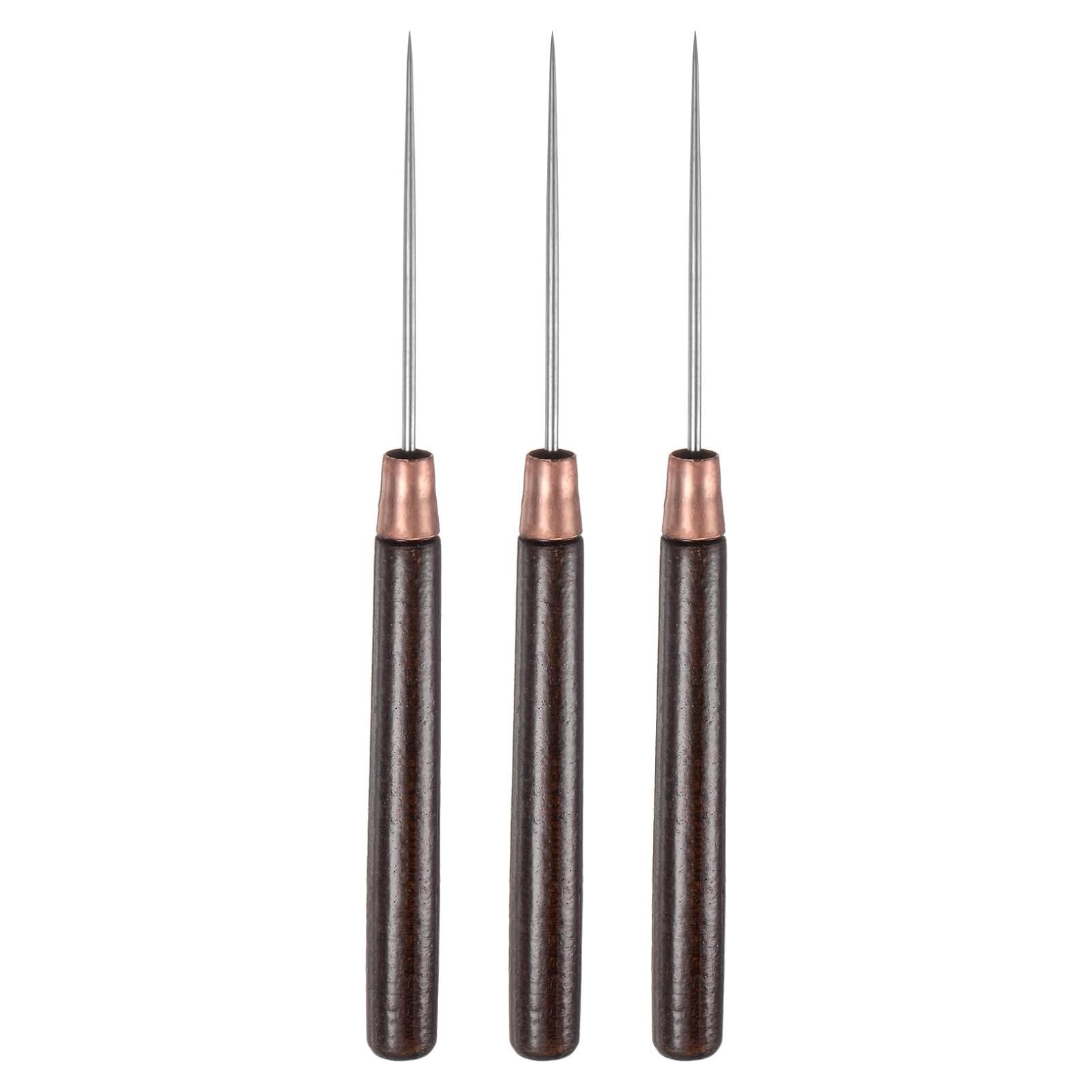 Juego de Agujas de Costura Manual HARFINGTON 3 Piezas Rojo