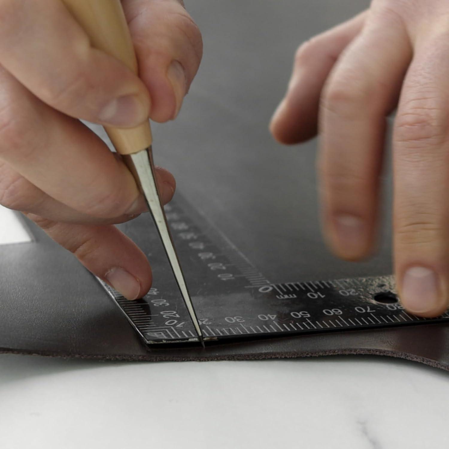 Juego de Agujas de Costura Manual HARFINGTON 3 Piezas Rojo