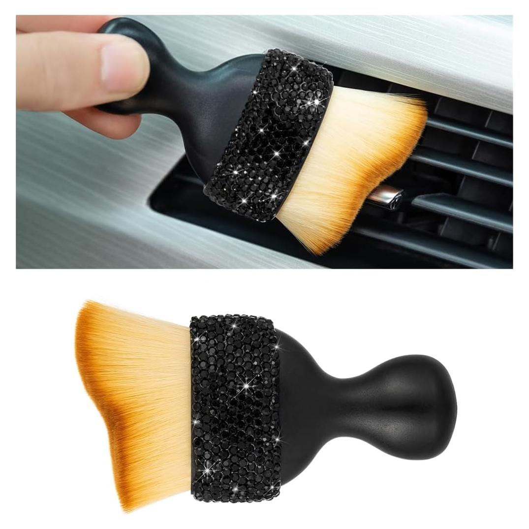 Cepillo de Detalle BESULEN para Automóviles Negro 4.8x9.9cm