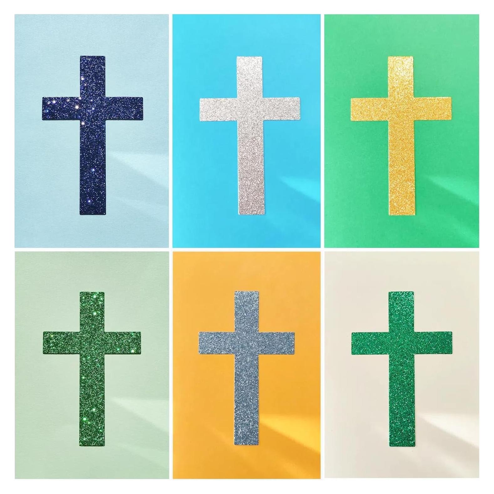 Juego de 24 Tarjetas Religiosas BZHTRMK con Sobres y Sellos