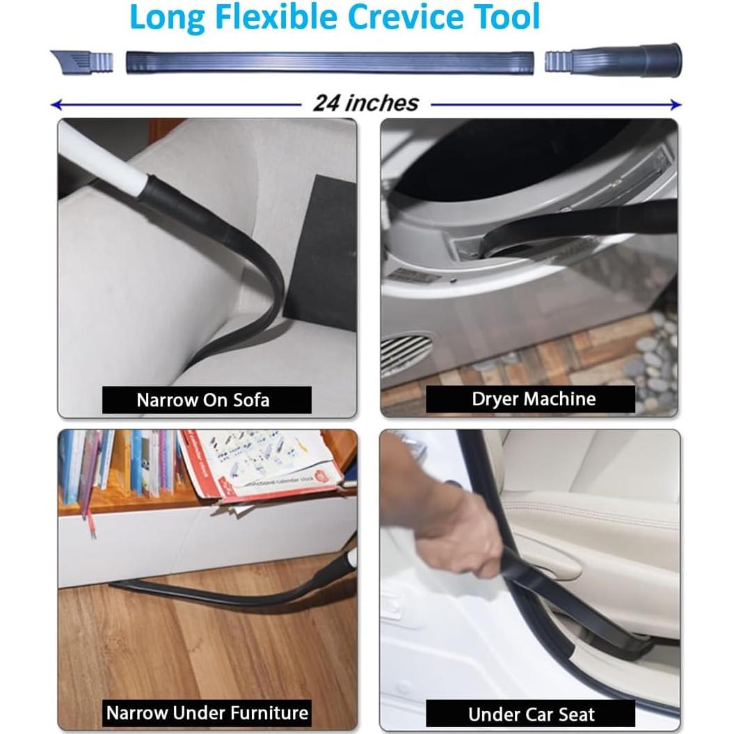 Kit de Accesorios de Aspiradora VACEXT 6 Piezas 1-1/4"