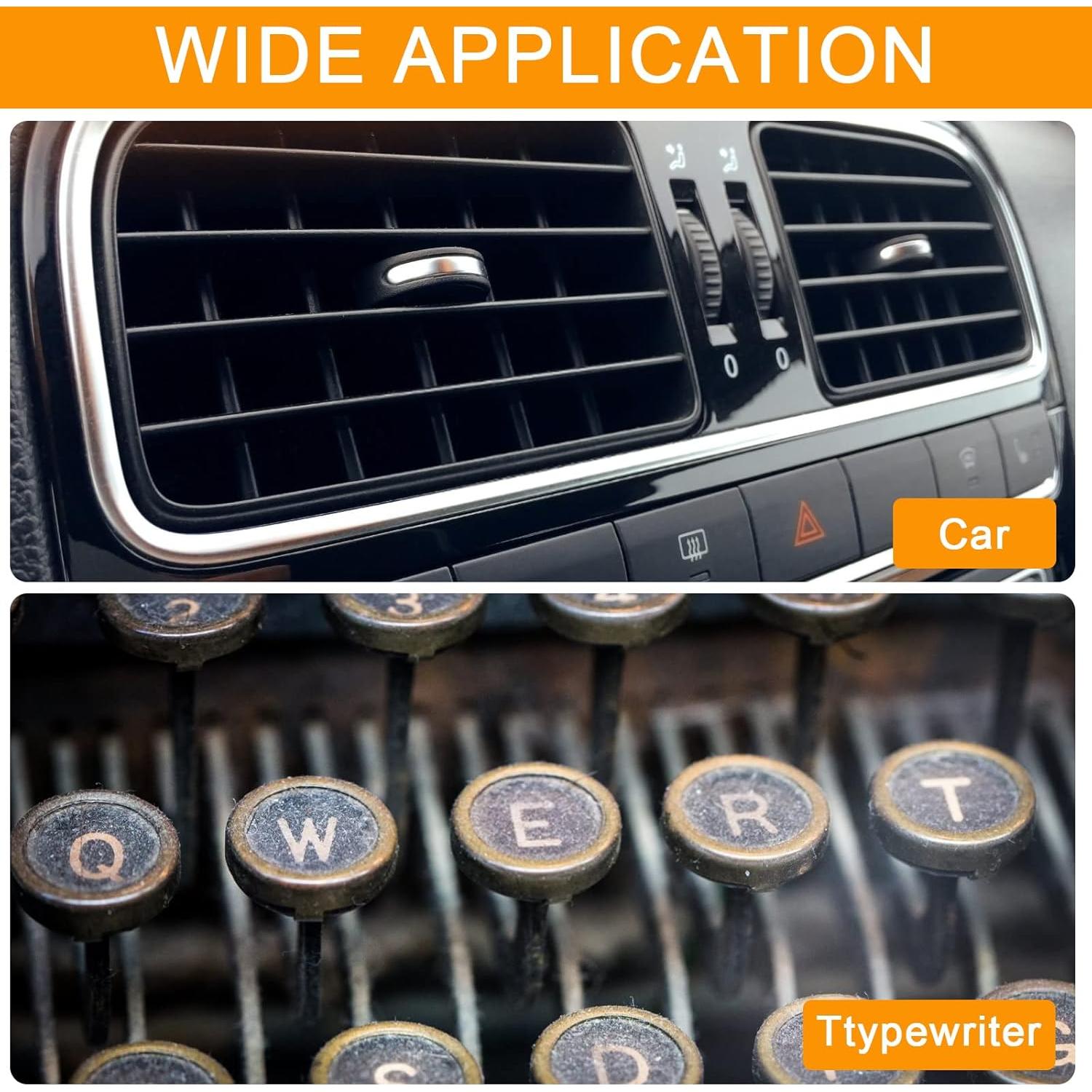 Paquete de 12 plumillas de microfibra Thinp para limpieza