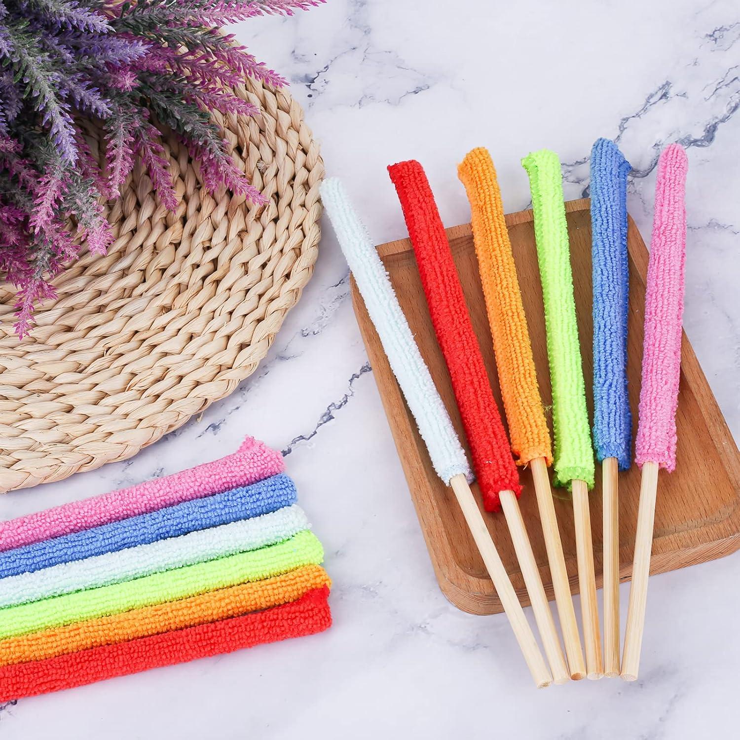 Paquete de 12 plumillas de microfibra Thinp para limpieza