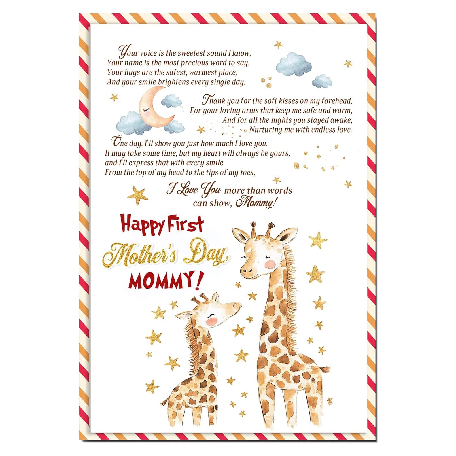 Tarjeta del Día de la Madre BlinkWishes 12.7x17.8 cm con Sobre