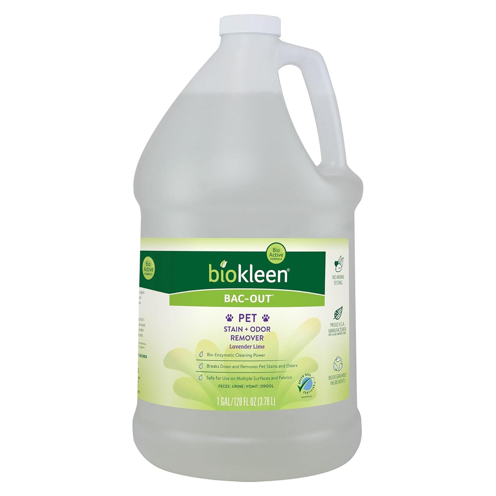 Biokleen Bac-Out 3.78L Eliminador de Manchas Mascotas Ecológico