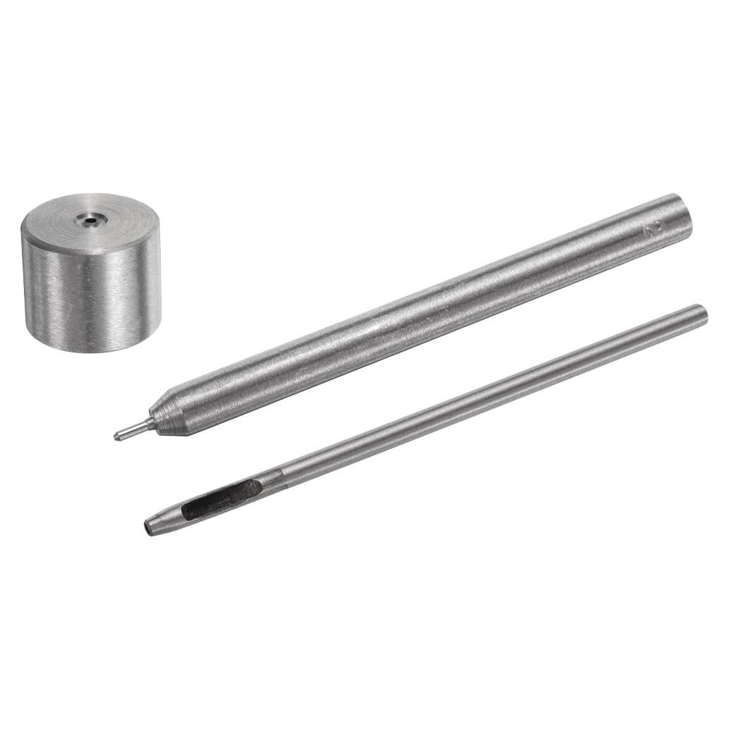 Troqueladora de Ojal uxcell 2mm para Artesanías en Cuero