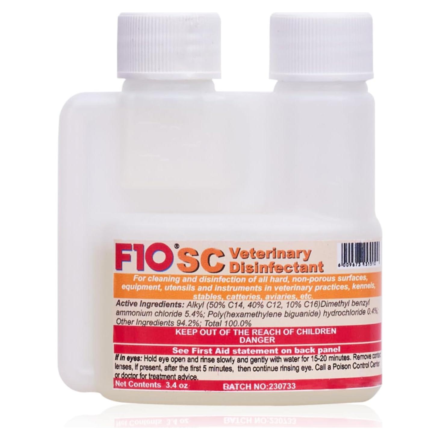 Desinfectante Veterinario F10 Concentrado 100 ml - Limpieza Efectiva