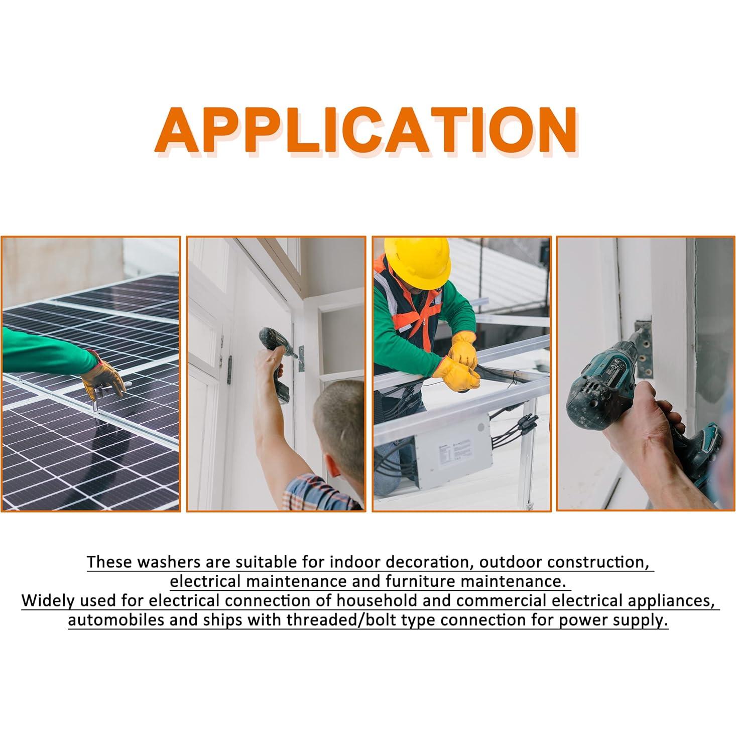 Kit de Arandelas de Remache de Respaldo 325 Piezas Acero Inoxidable