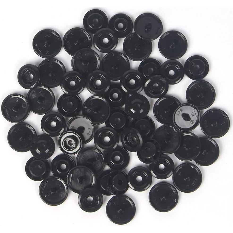 Kit de Botones de Presión KAM 384 Juegos 24 Colores T5