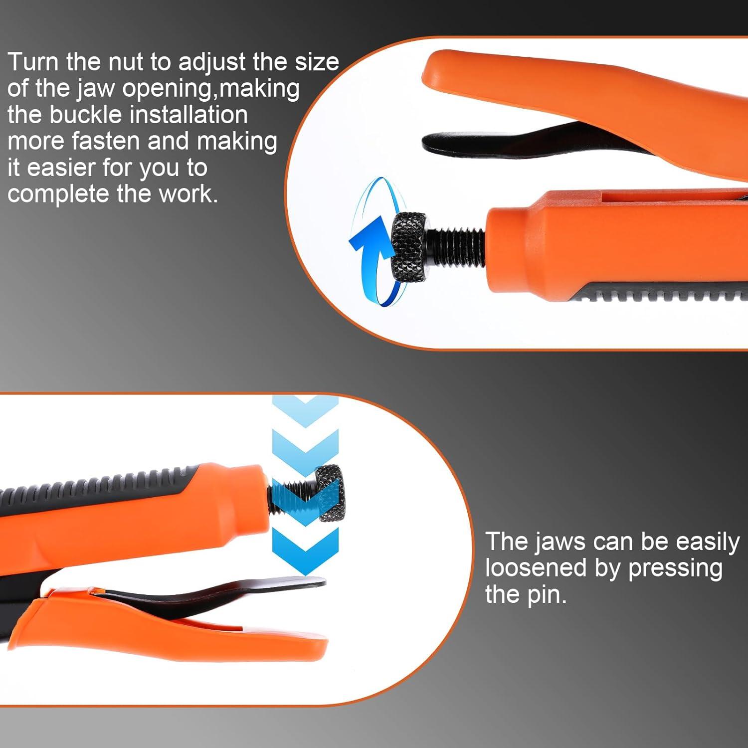 Kit de herramientas de sujetador a presión Lemecima 353 PCS
