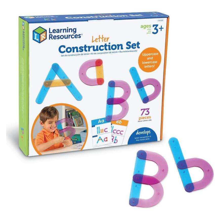 Juego de Construcción de Letras Learning Resources 60 Piezas