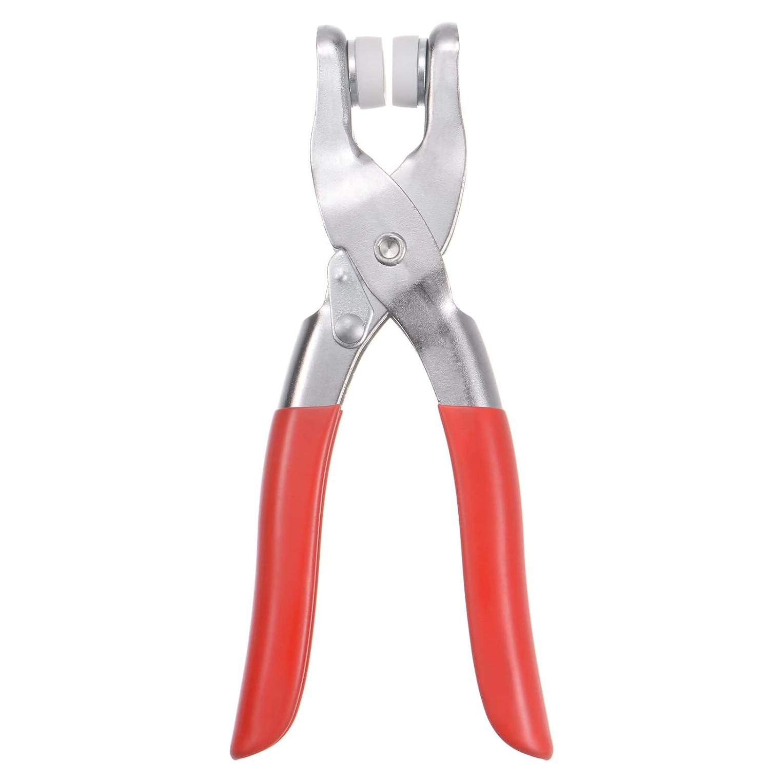 Alicates de Perforación uxcell 150mm para Botones de Metal