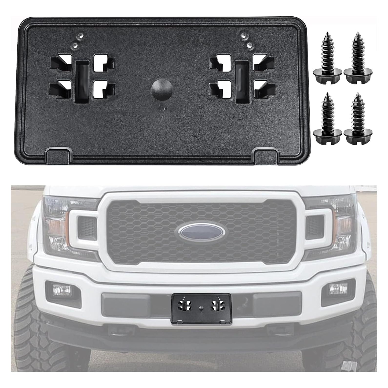 Soporte de Placa de Matrícula Frontal OKPARZ para Ford F150 2018-2020