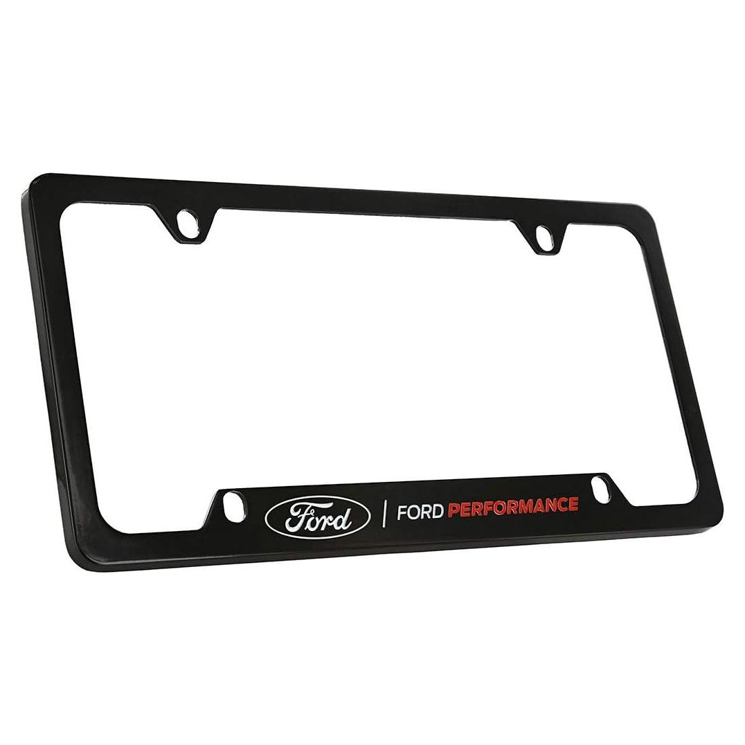 Marco de Placa de Licencia Ford Performance Metal Negro