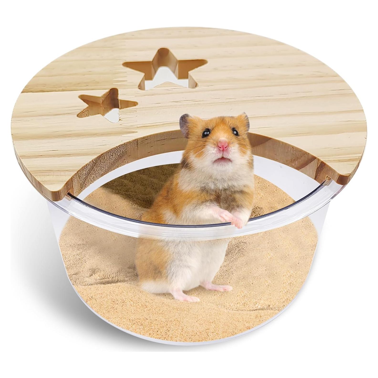 Caja de Baño de Arena para Hámster Kathson Circular 16cm