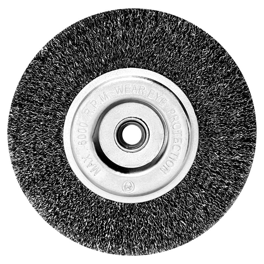 Cepillo de Alambre 6" (15.24 cm) OSFTBVT para Amoladora de Banco