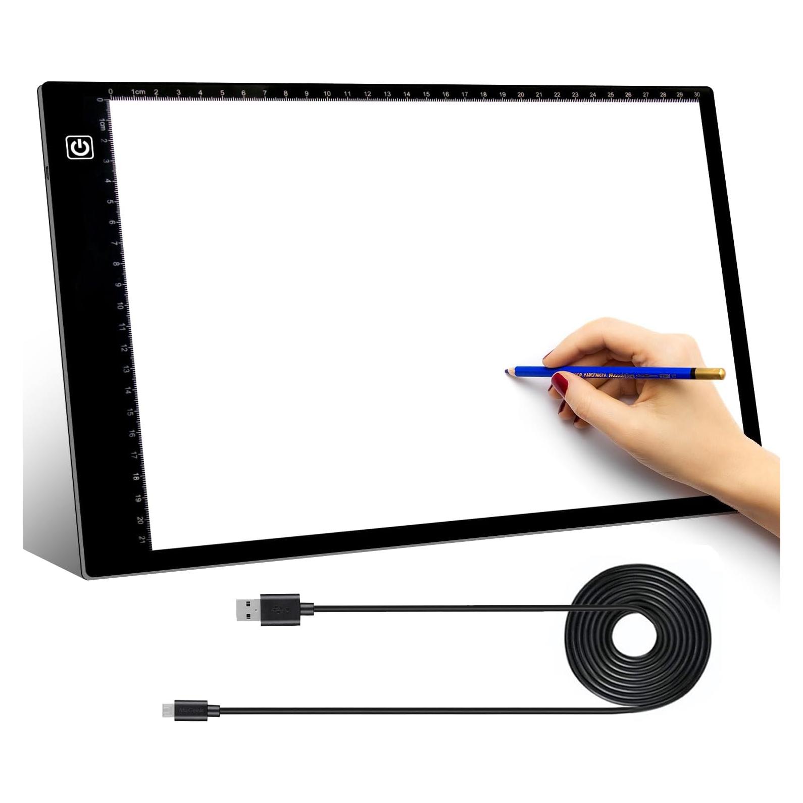 Tablero de Luz A4 SevenFish LED Ajustable para Arte