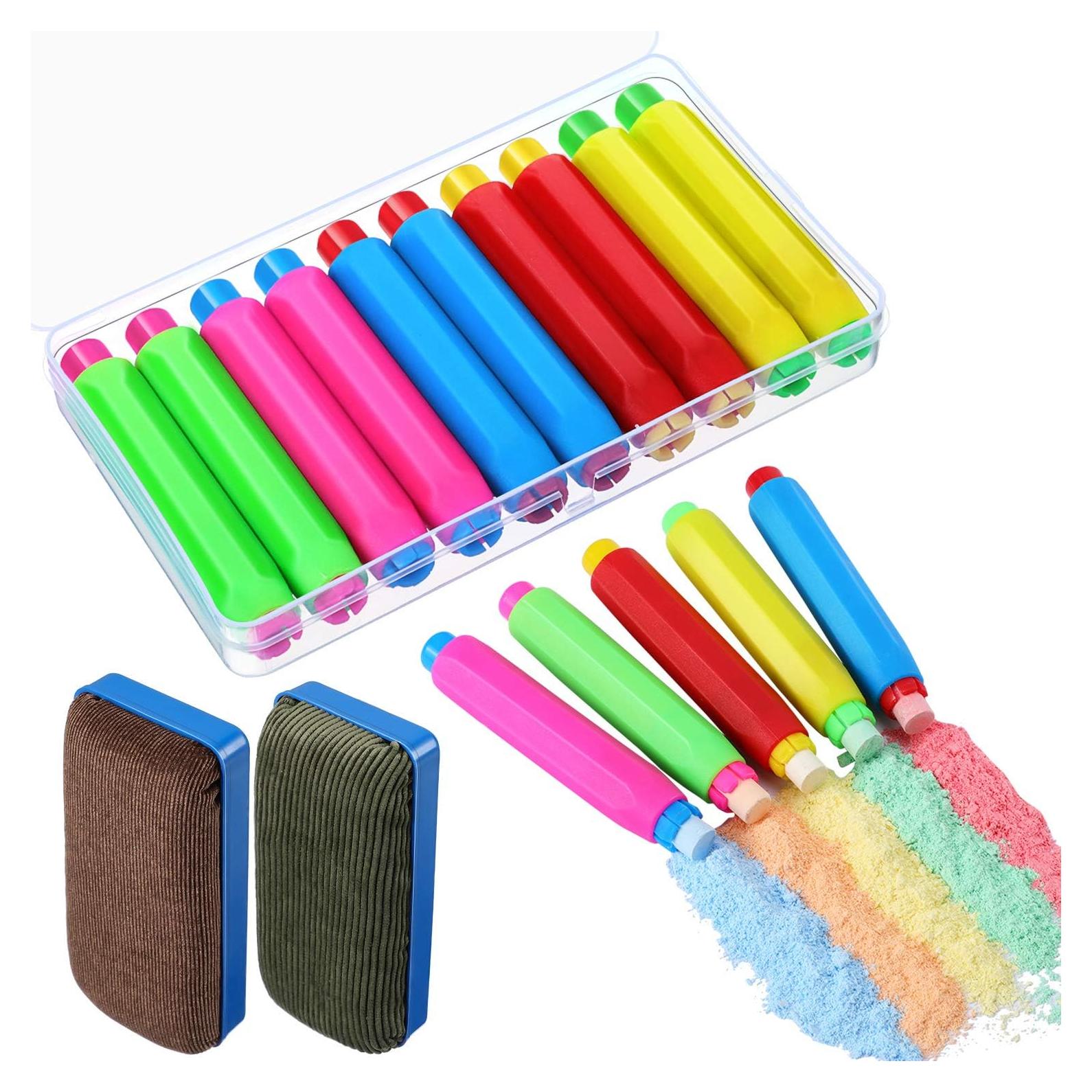 Set de Soportes de Tiza y Borradores Magnéticos Outus 13 Piezas