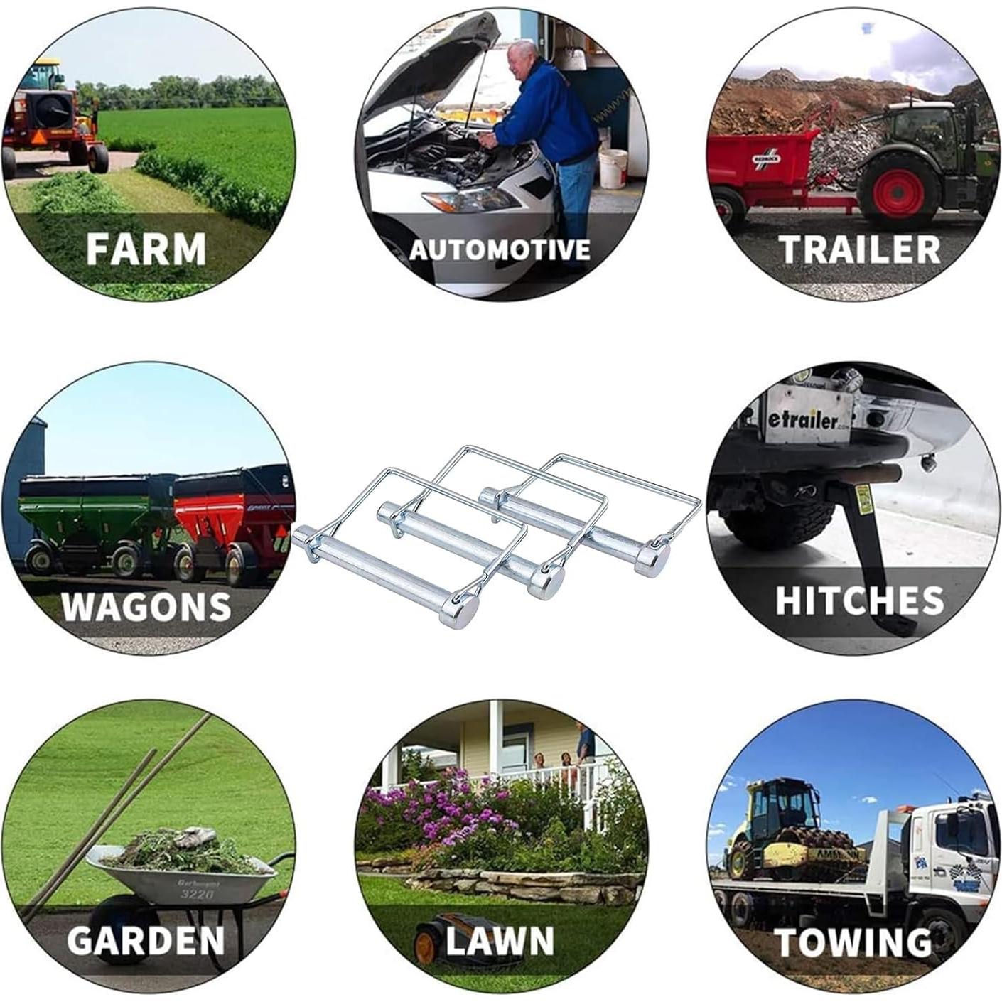 Paquete de 2 Pines de Acoplamiento Truleego 0.95x10.16 cm