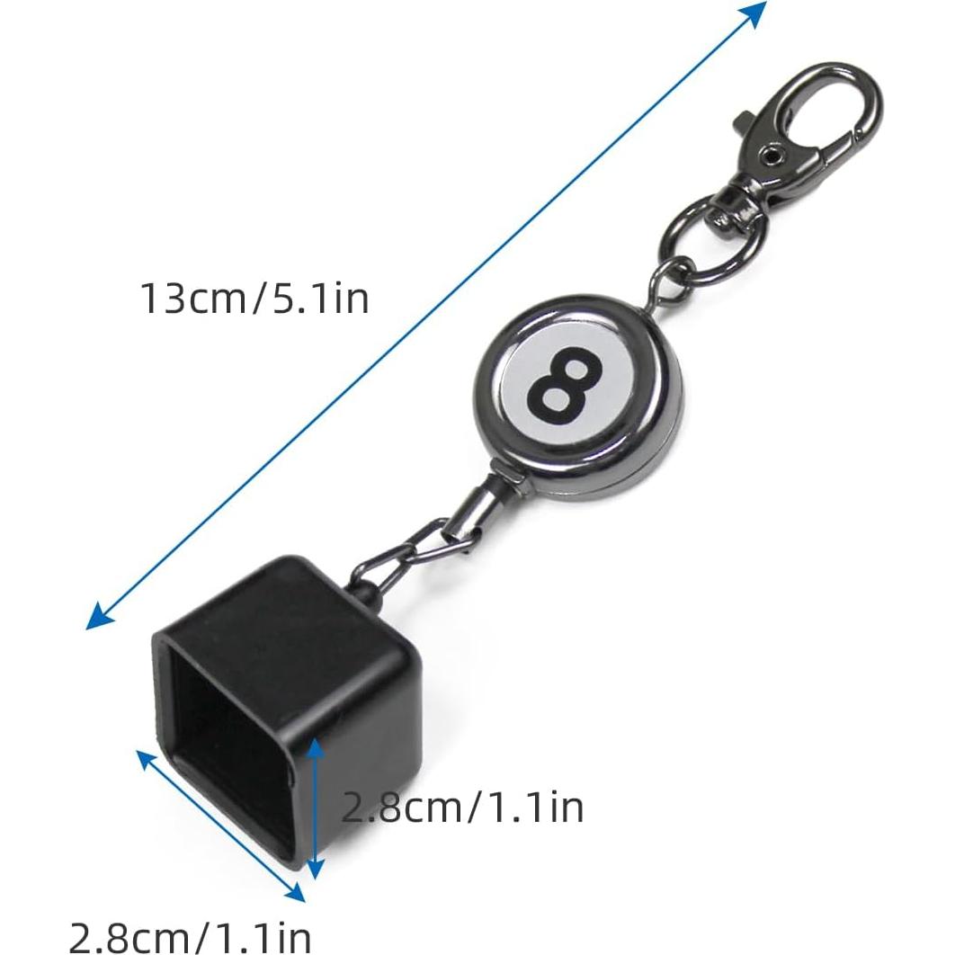 Soporte Retráctil para Tiza de Billar Scott Edward - Accesorios