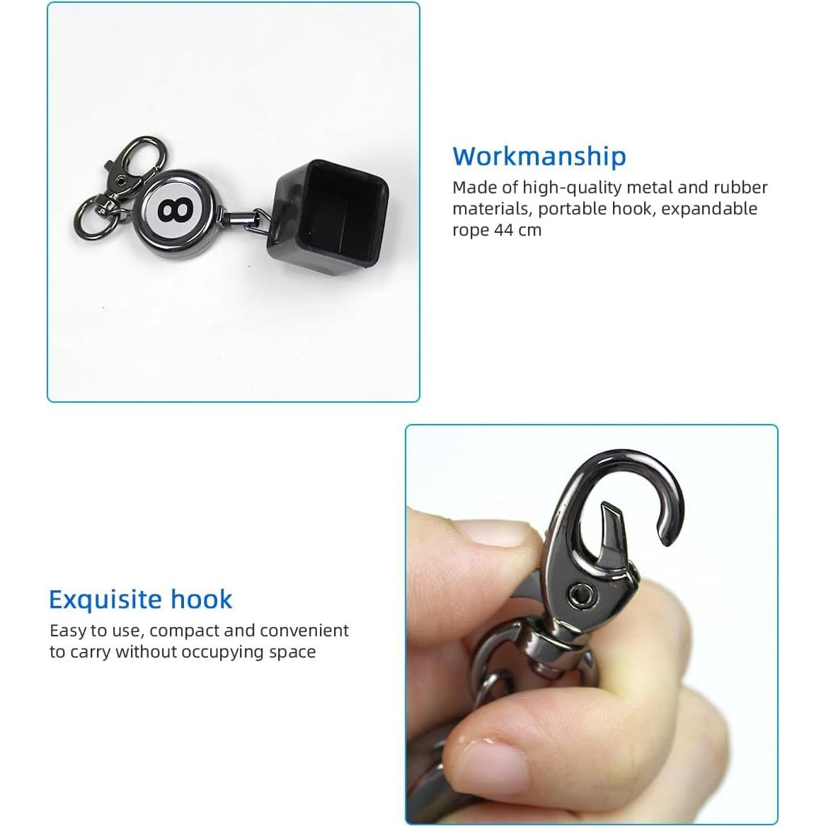 Soporte Retráctil para Tiza de Billar Scott Edward - Accesorios