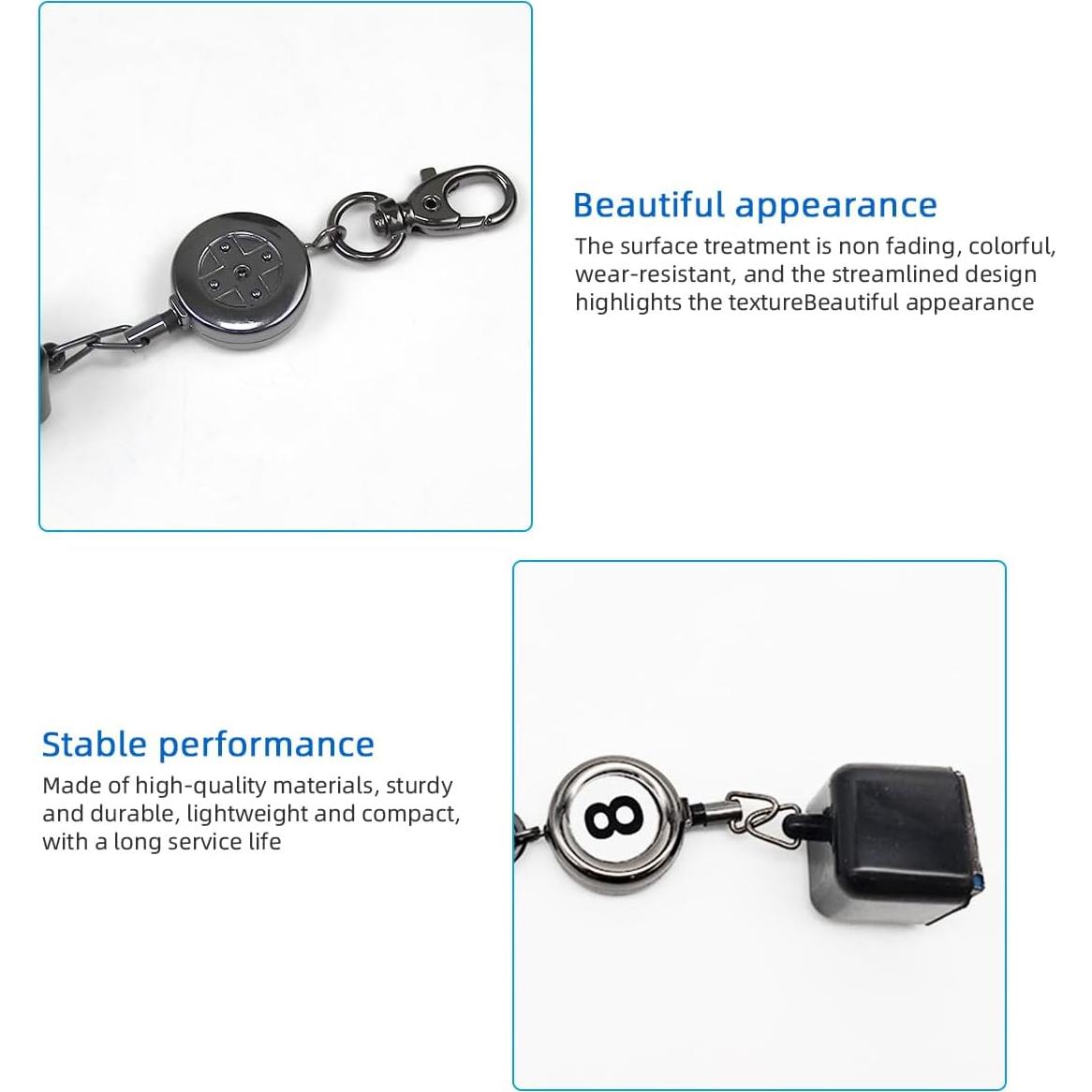 Soporte Retráctil para Tiza de Billar Scott Edward - Accesorios