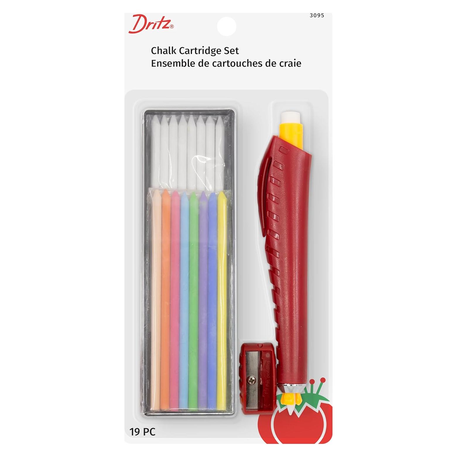Dritz 3095 Juego de Cartuchos de Tiza para Coser y Manualidades