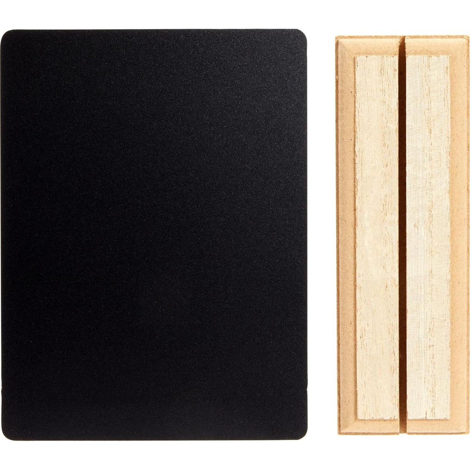 Paquete de 6 Mini Carteles de Pizarra Juvale 15x20 cm